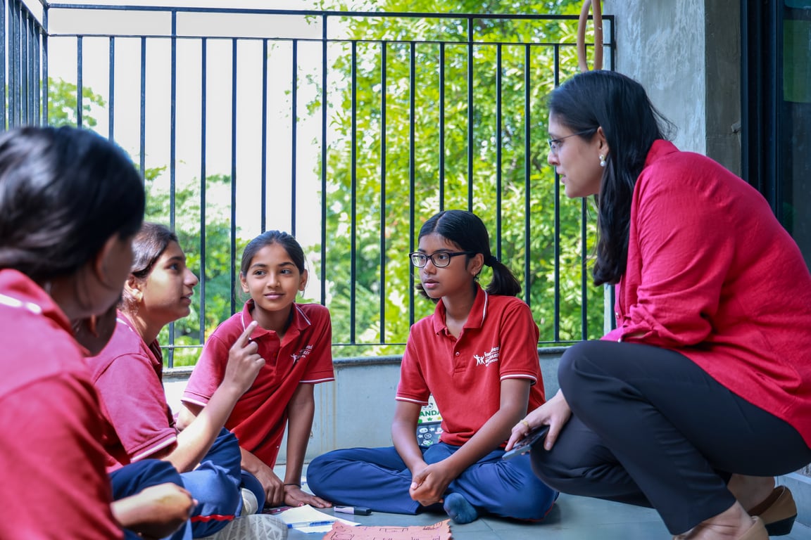 Career guidance session at FWGS