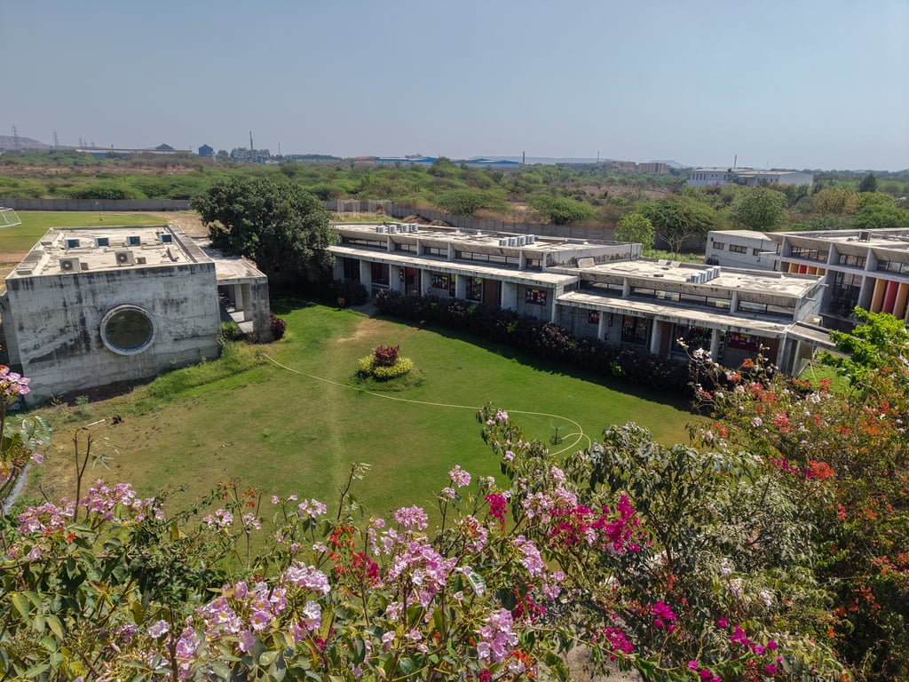 FWGS aerial campus view