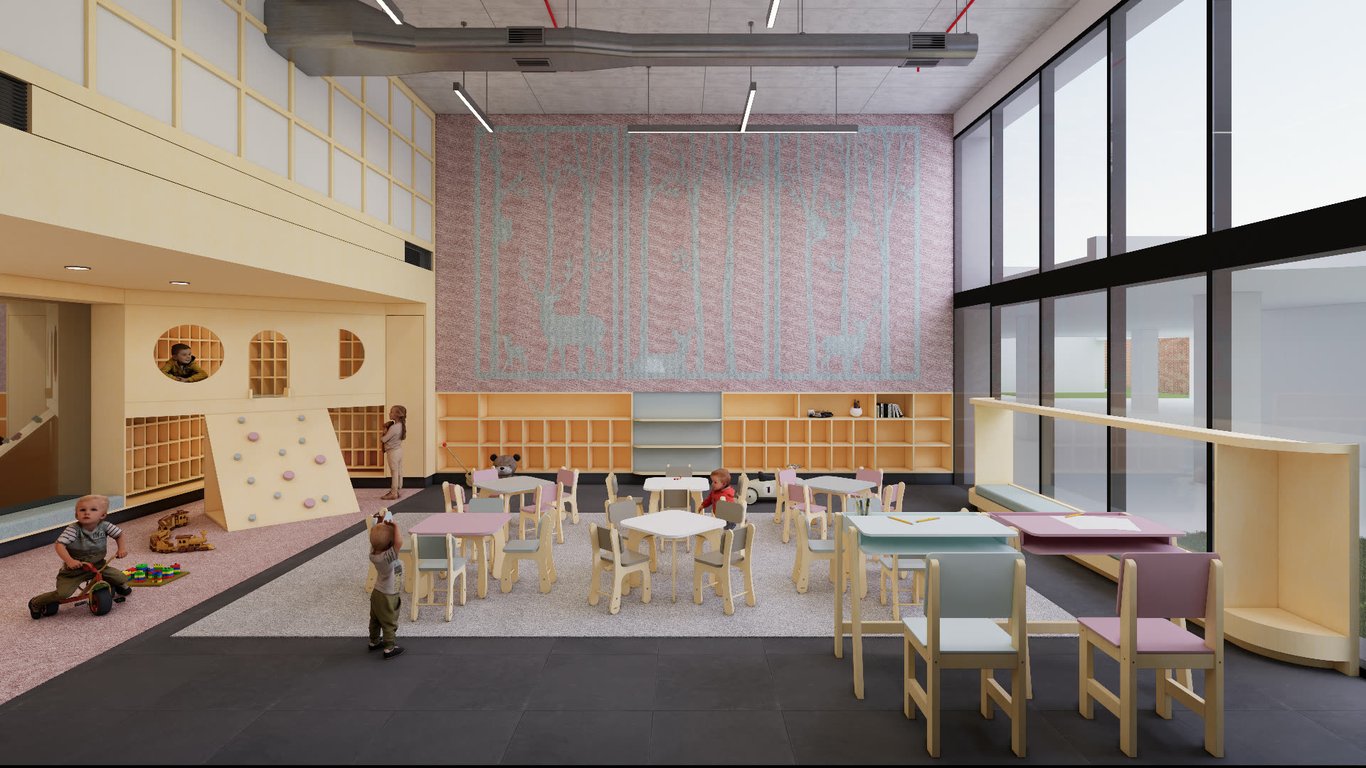 FSM Early Years classroom (render)