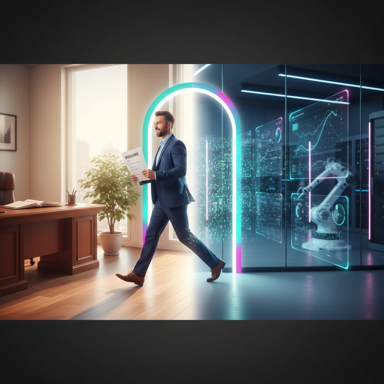 Boom de l'emploi IA : Transformez votre CV commercial en passeport pour le secteur (sans coder)