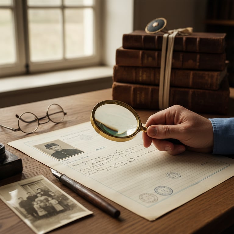 Classe 1925 : découvrez la fiche militaire de votre arrière-grand-père