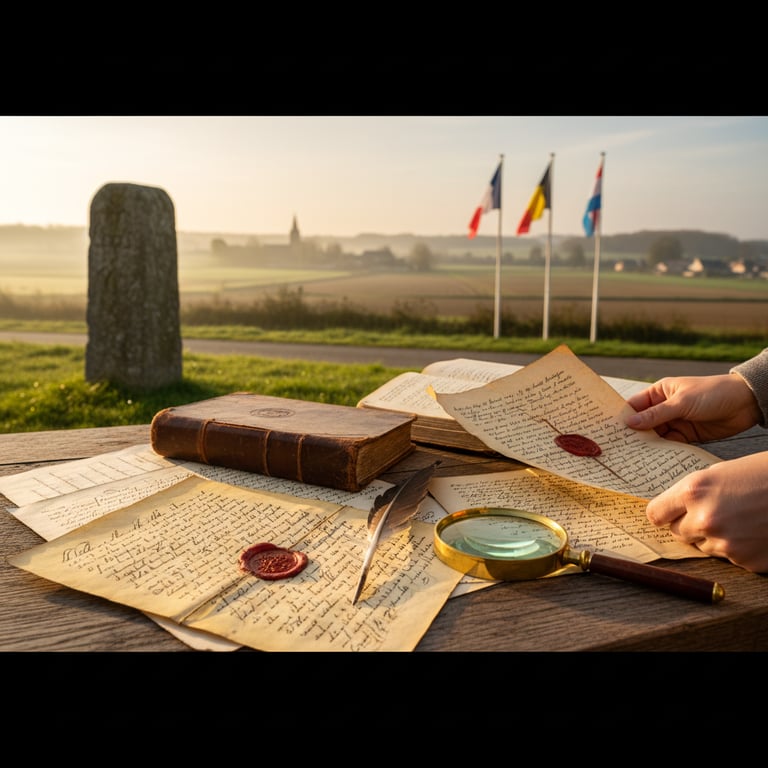 Votre nom de famille vient-il de l'autre côté de la frontière ?