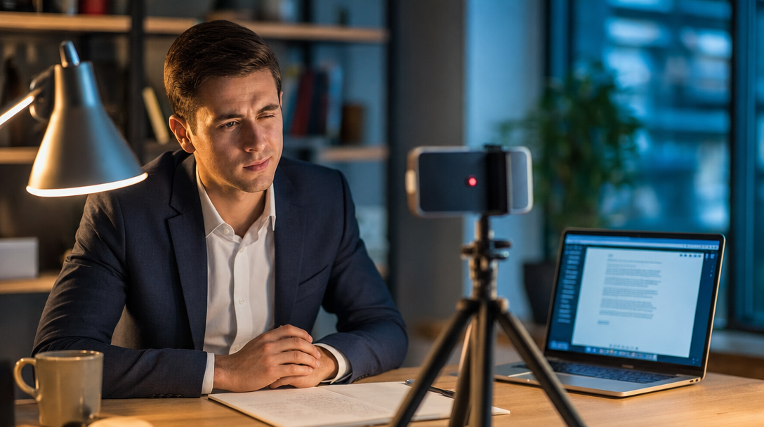Lettre de motivation vidéo 2026 : le format qui vous expose (sans vous saborder)