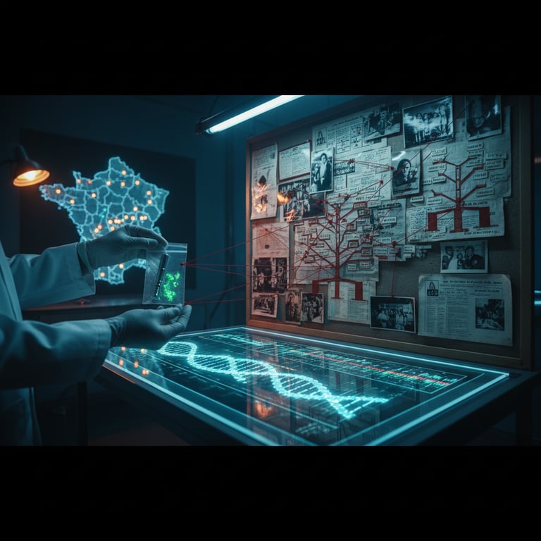 Nom de famille et généalogie génétique : une clé pour les enquêtes ?