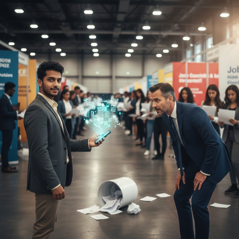 Job Dating d'Avril : Le CV papier est mort – jouez la carte Stubby