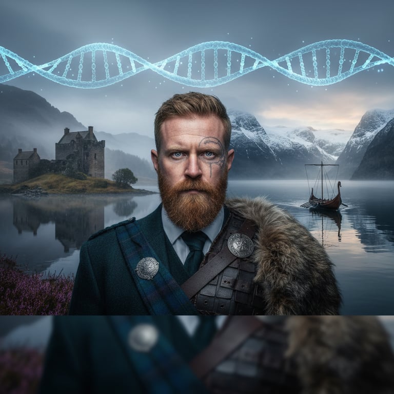 Votre nom de famille est-il Viking ? L’ADN écossais répond
