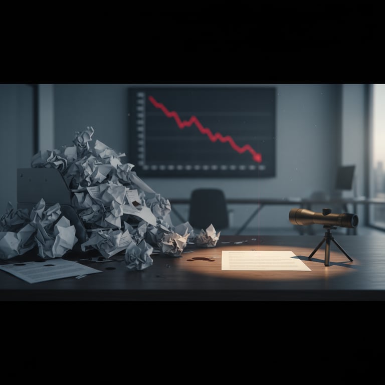 Marché en baisse de 8% : Pourquoi envoyer plus de CV est la pire erreur de 2025