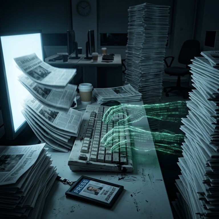 6 000 articles par jour : l’information n’est plus humaine