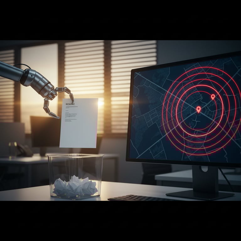 Le 'Filtre Postal' : Pourquoi votre CV est rejeté à cause des 24 km fatidiques