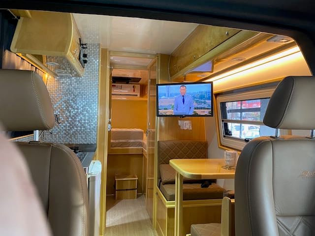 Motorhome modelo Dakar — Tecnologia premium e direção assistida