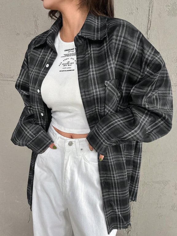 شميز طويل SHEIN