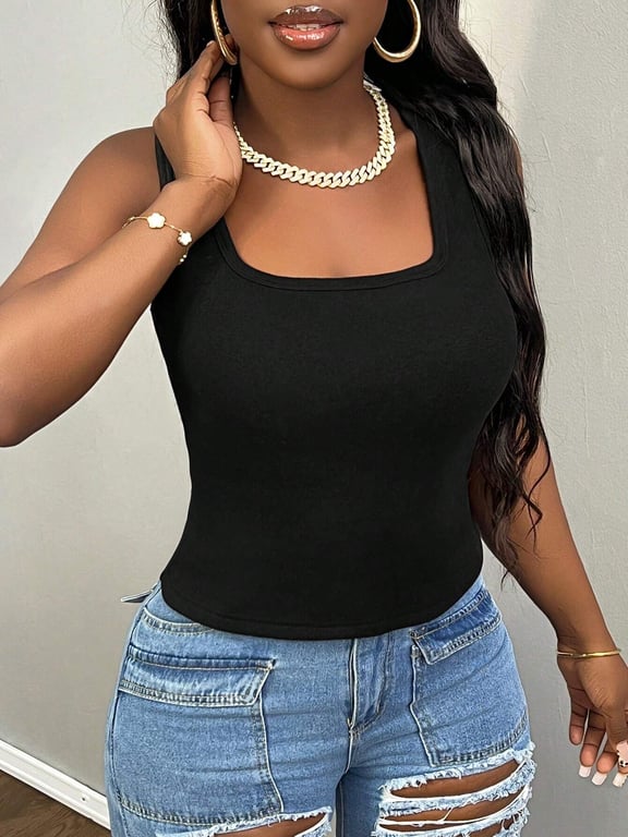 توب مبطن فرو SHEIN