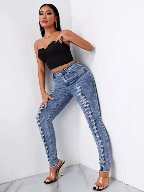 بنطلون جينز SHEIN