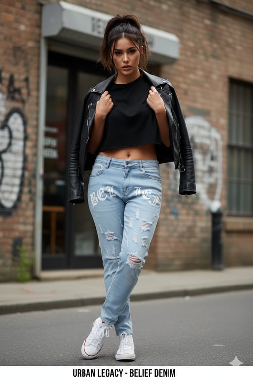 بنطلون جينز SHEIN