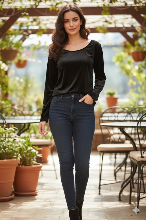 بلوزه قطيفه SHEIN