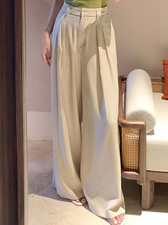 بنطلون جلد  SHEIN