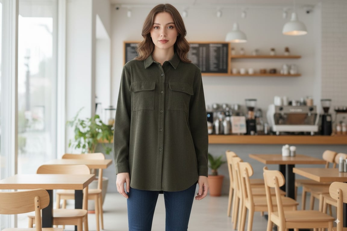 شميز قطيفه SHEIN