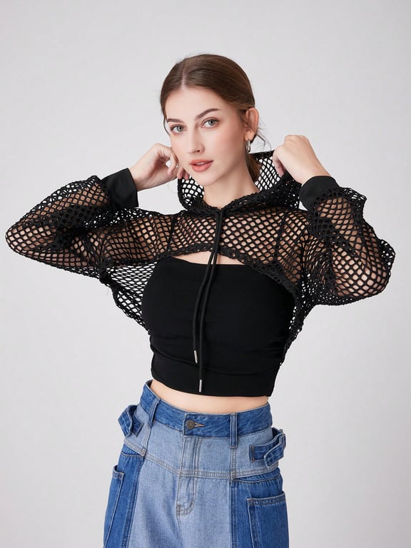 كروب هودي SHEIN