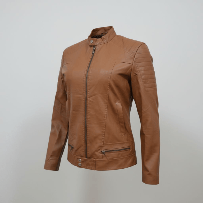 جاكيت جلد SHEIN