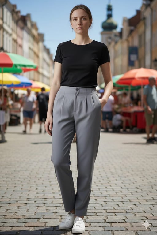 بنطلون كلاسيك SHEIN