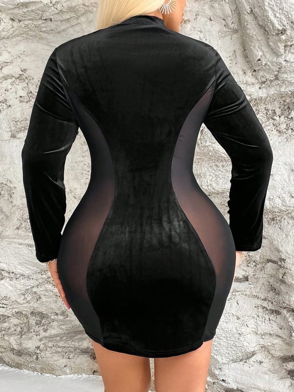 مينى دريس  سواريه قطيفه SHEIN