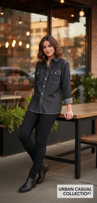 شميز جينز SHEIN