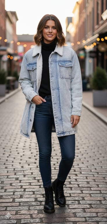 جاكيت جينز SHEIN