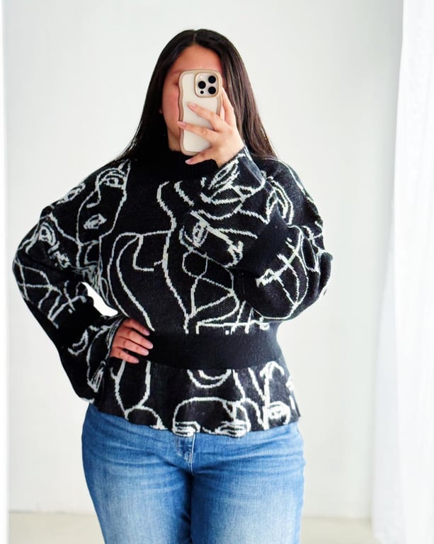 بلوفر تريكو SHEIN