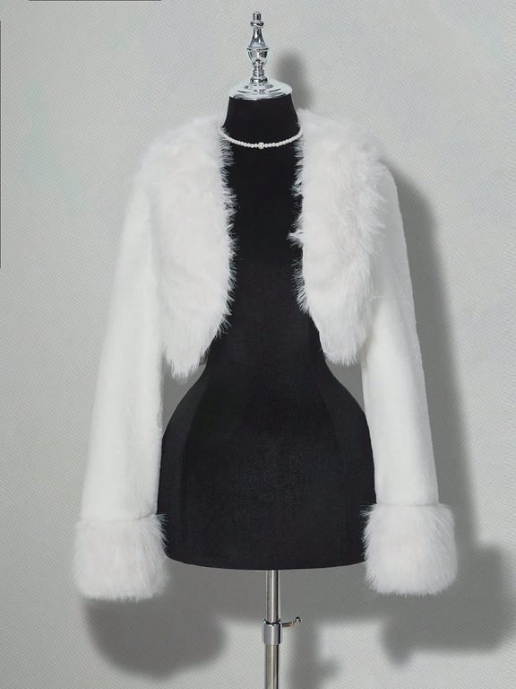 جاكيت بفرو SHEIN