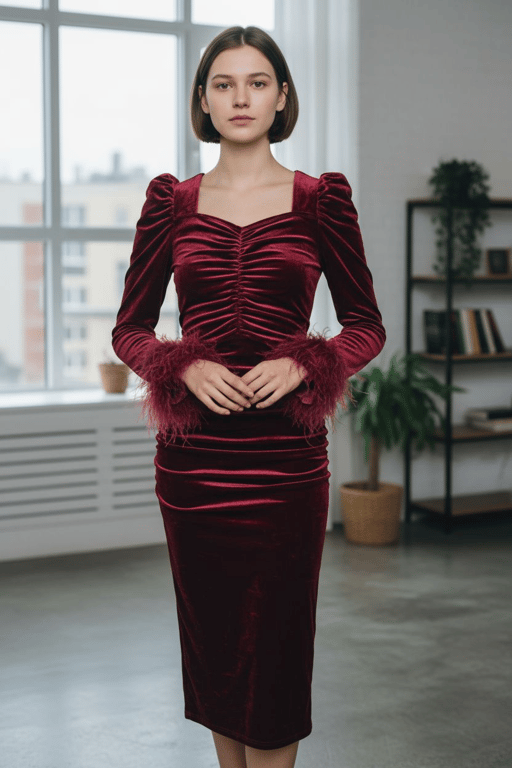 دريس قطيفه سواريه SHEIN