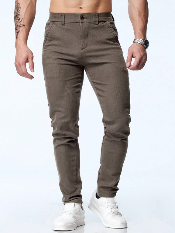 بنطلون مضلع SHEIN