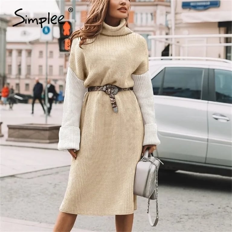 دريس تريكو من غير حزام SHEIN