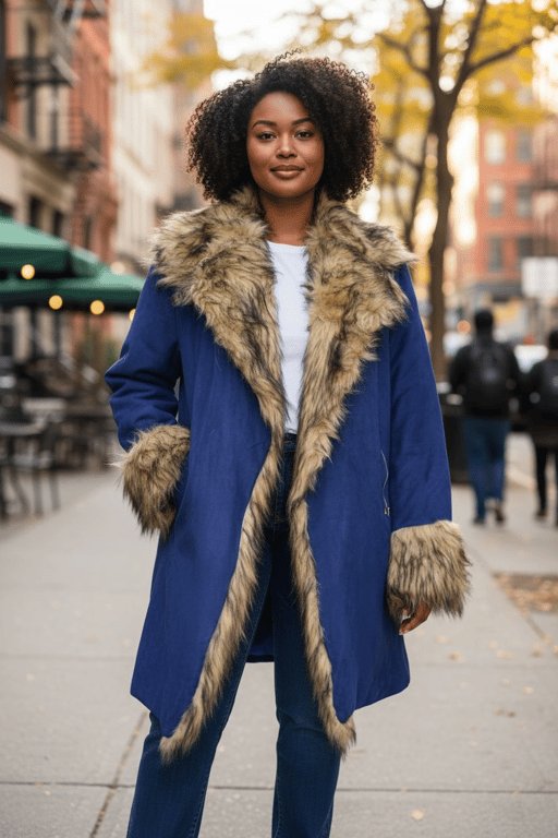 جاكيت فرو SHEIN