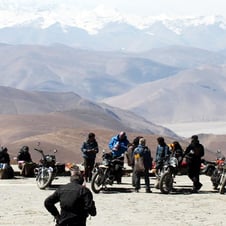 Tibet tour by motorcycle