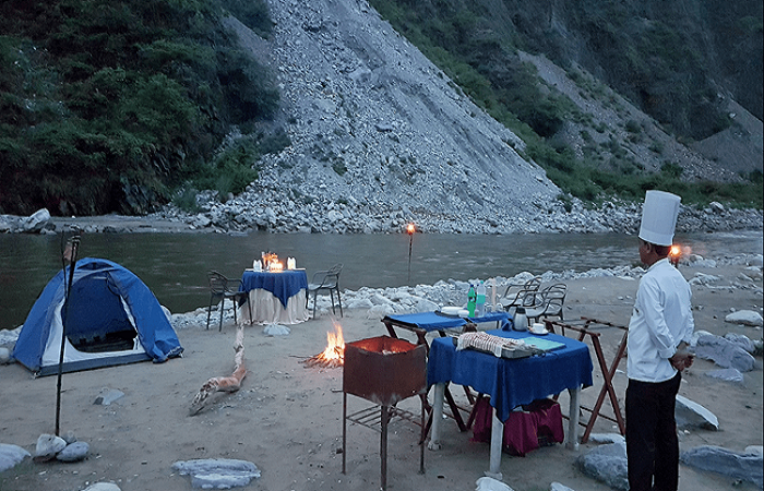 Camping in Jim Corbett (240.4 km from Delhi)|Camp Tikkling (10 km from Delhi)|Damdama Lake (60 km from Delhi)|Camping at Morni Hills (253.8 km from Delhi)|Aspen Adventure Camp (265 km from Delhi)|Wildex Camp Rishikesh (257 km from Delhi)|Mussoorie Camp Resort (296.7 km from Delhi)|Camp Carnival Kanatal (317.5 km from Delhi)|Nainital River Camp (397.5 km from Delhi)|Camp Twilight (298.7 km from Delhi)