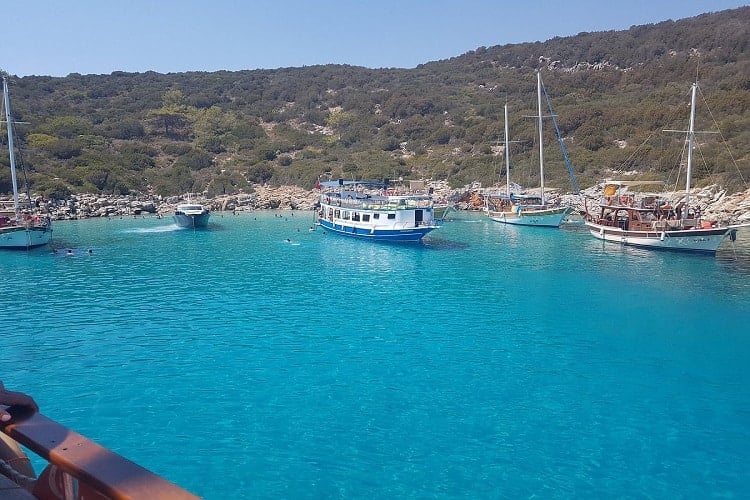 Orak Island On Bodrum Boat Trip