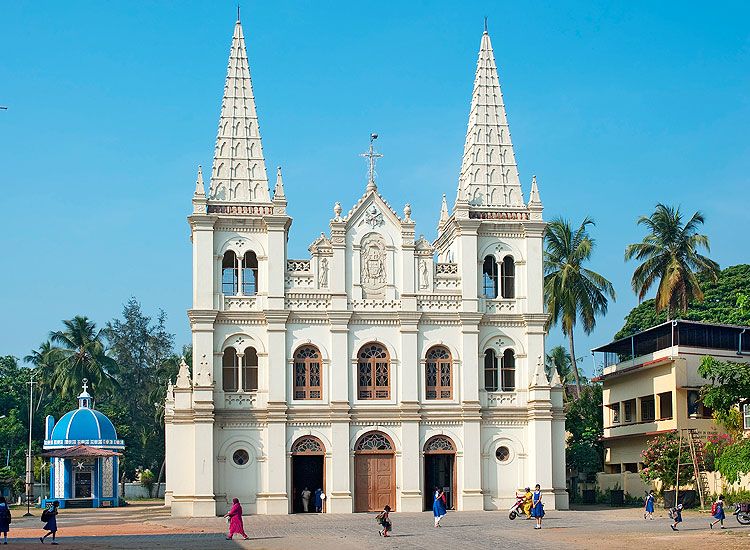 Santa Cruz Basilica in Kerala