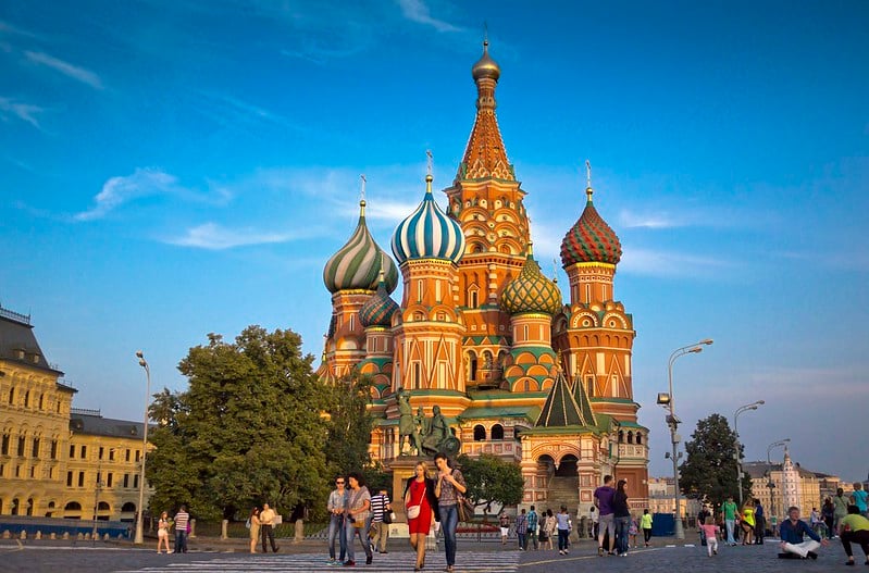 St. Basil's Cathedral - Famous Places in Russia|Visit Moscow in Russia|St. Petersburg in Russia|Visit Vladivostok in Russia|Visit Kazan in Russia|Nizhny Novgorod in Russia|Volgograd in Russia|Veliky Novgorod in Russia|Yekaterinburg in Russia|Visit Sochi in Russia|Irkutsk in Russia|A Bridge in Moscow - Famous Places in Russia|The Turkish Bath Pavilion. Pushkin. St. Petersburg - Famous Places in Russia|Nizhny Novgorod - Famous Places in Russia