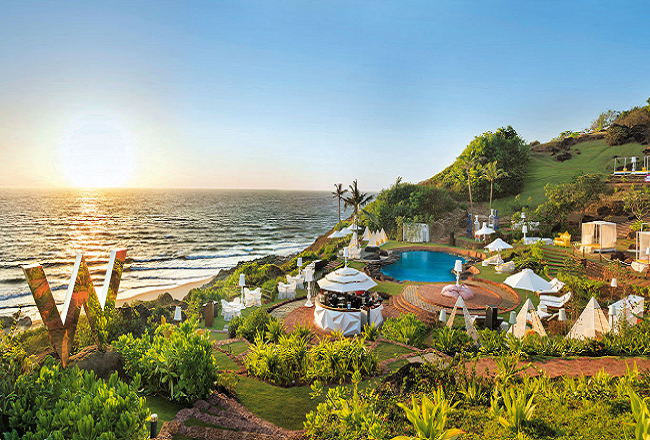 W Goa Hotel Near Vagator Beach|La Ri Sa Beach Resort near Vagator Beach|Lillywoods Beach Resort near Morjim Beach|the lalit golf & spa resort near Palolem Beach|Taj Holiday Village Resort & Spa near Baga beach|Caravela Beach Resort near Cavelossim Beach|azaya beach resort near Colva Beach goa
