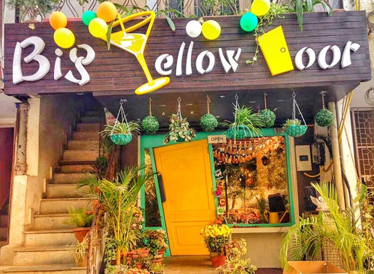 Big Yellow Door in New Delhi|Igloo Cafe in Gulmarg|The Black Pearl in Bangalore|Chokhi Dhani in Jaipur|Rain Forest in Chennai|Kaidi Kitchen in Kolkata|Manchester United Cafe in Mumbai|Runway 1 in Delhi- An Airoplane kind restaurant|Gufha Restaurant in Bengaluru|Veli Lake Floating Restaurant