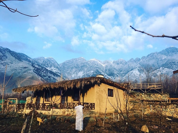 sagg-eco-village-kashmir (1)|sagg-eco-village-kashmir|Sagg eco village tour|sagg-eco-village-kashmir (2)|Sagg eco village mud huts|sagg eco village farming