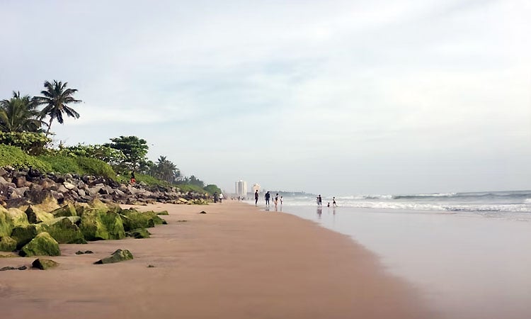 Payyambalam Beach in Kannur, Kerala