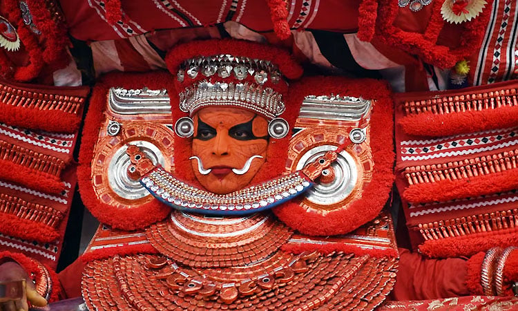 Theyyam, an ancient ritual art form from Kerala