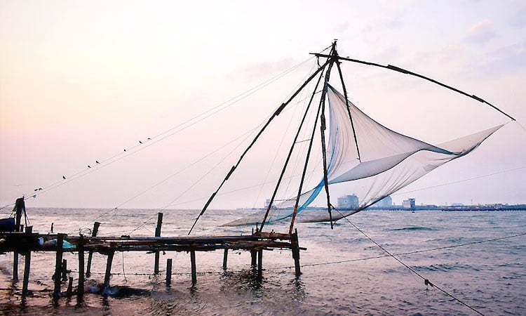 Fishing nets in Cochin
