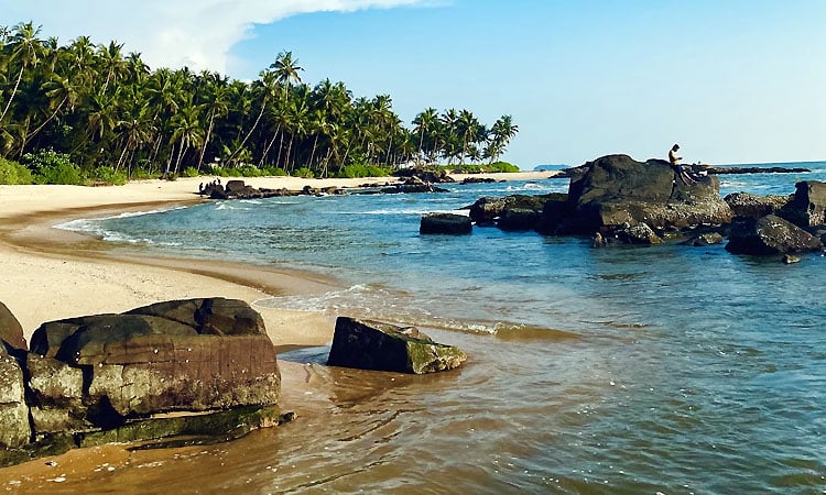 Thottada Beach in Kerala