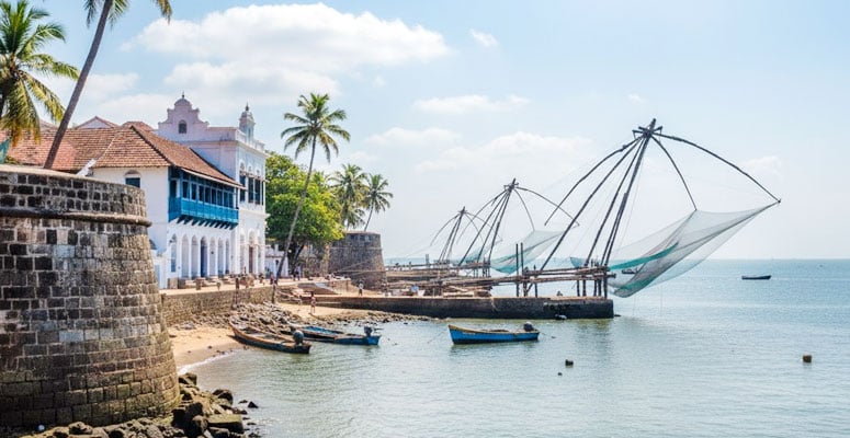 Kochi (Fort Kochi heritage streets and waterfront)