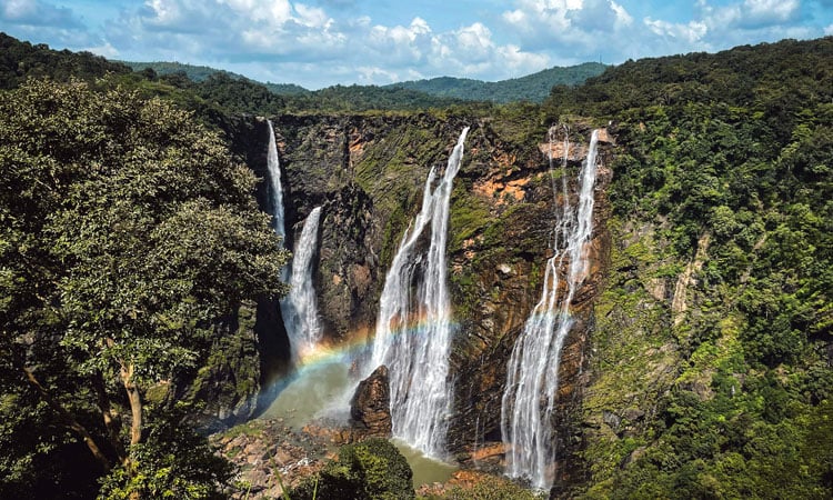 Rainbow Waterfall