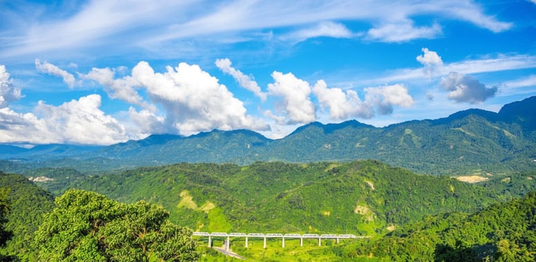 Green hills of North Cachar