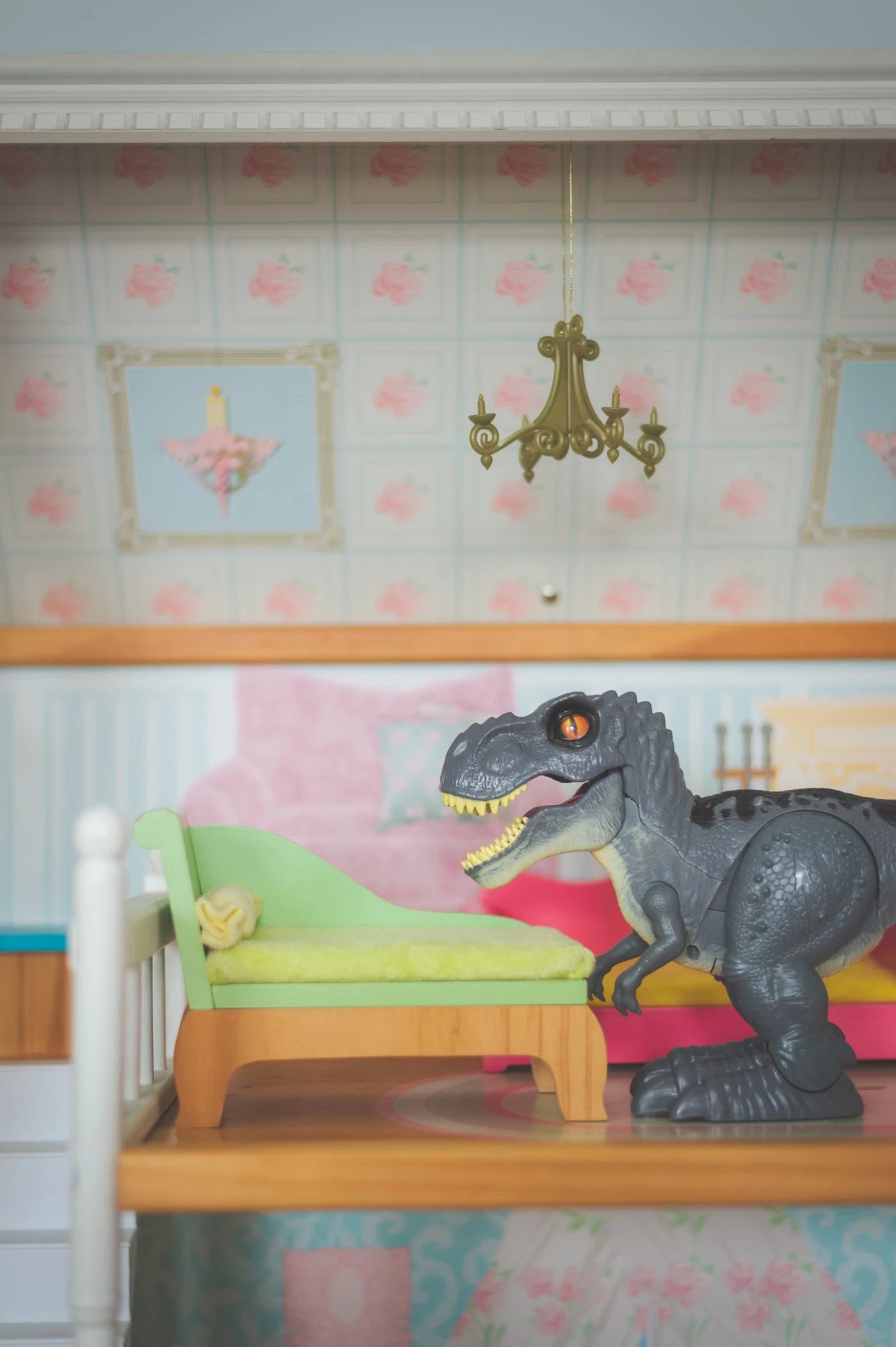 Oyuncak Ev Odası, Dinozor Figürlü - 1