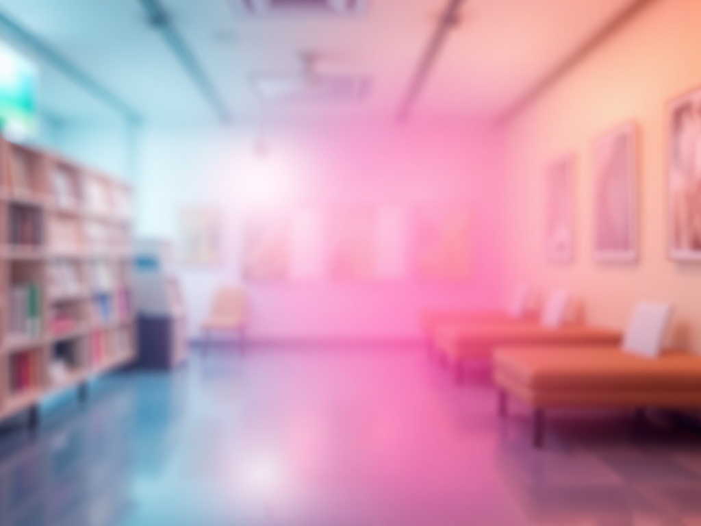 Stimmungsvolles Titelmotiv zur Unterstützung der Sehkraft in dunklen Blautönen